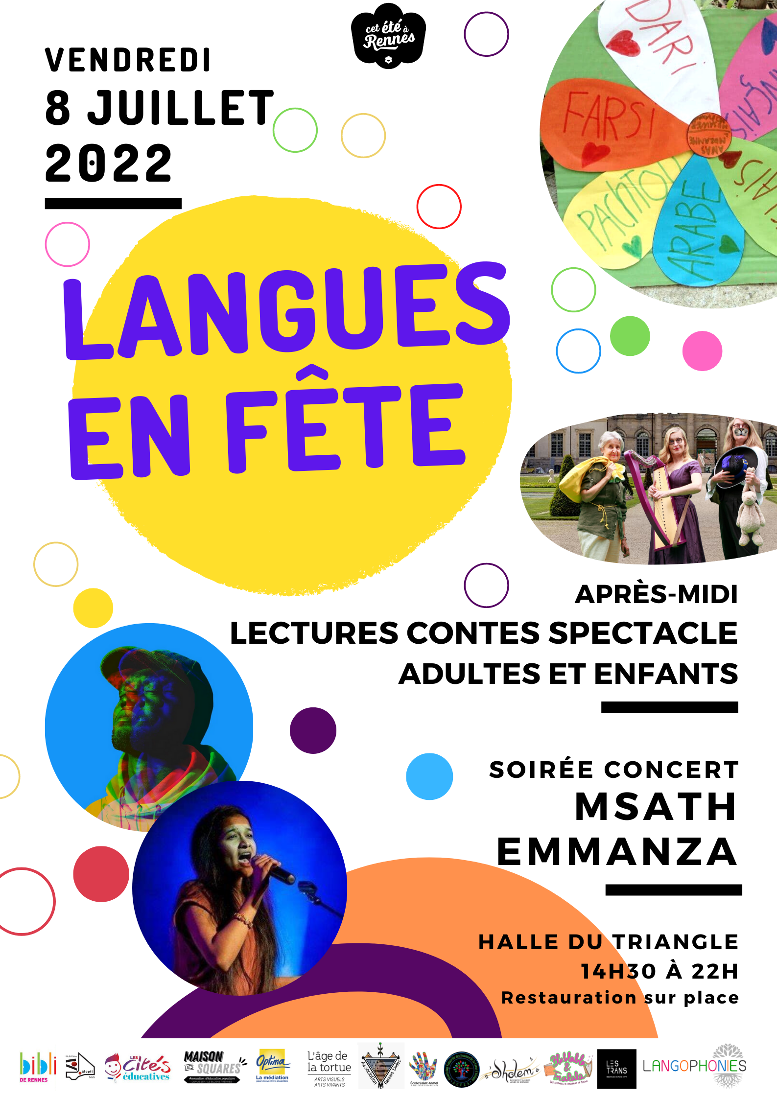 Langues En Fête 08 Juillet Au Triangle – Rennes